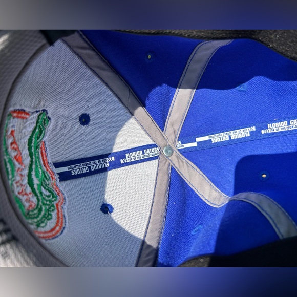 Vintage Y2K Florida Gators 🐊 NCAA flex fit fitted baseball cap hat football - Picture 16 of 16